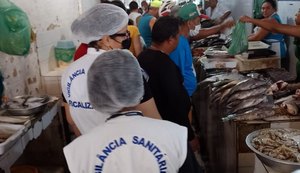 Vigilância Sanitária faz ação educativa sobre comercialização de pescados