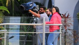 TV Pajuçara filma jornalistas em greve
