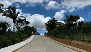Pavimentação do acesso à Serra da Barriga tem 85% dos serviços concluídos