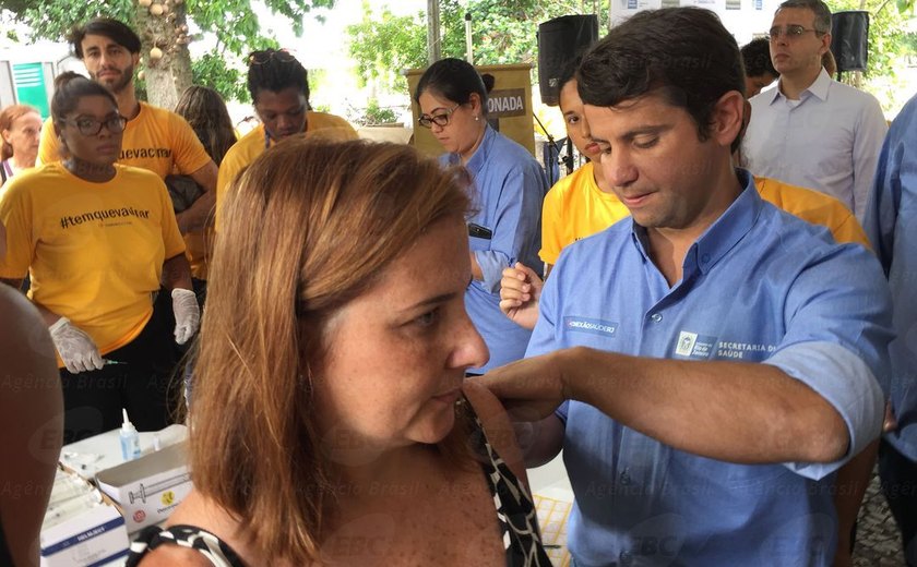 Cidade do Rio de Janeiro pretende imunizar 300 mil pessoas neste sábado