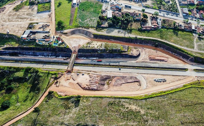 Avanço nas obras de duplicação da BR-101 em Alagoas garantirão 100% de rodovia ampliada até 2026