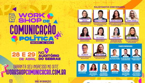 II edição do Workshop de Comunicação Política contará com palestra de uma das maiores referências do marketing político no Brasil
