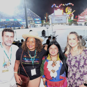 Ministras do Turismo Cultura e Povos Indígenas prestigiam abertura do