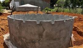Governo de Alagoas inicia construção de cisternas em Palmeira dos Índios