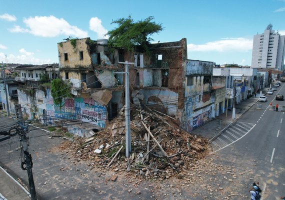Maceió tem 35 prédios particulares abandonados com risco iminente de desabar
