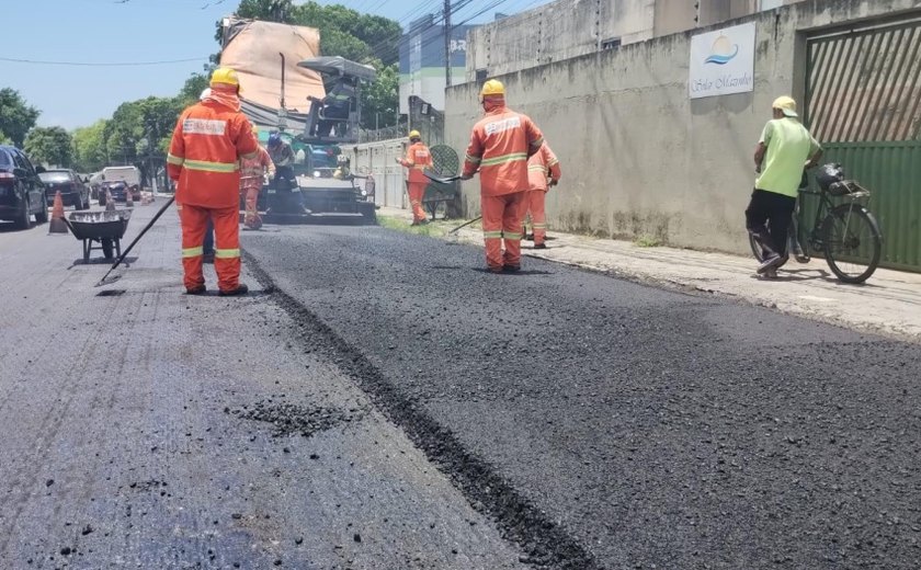 Infraestrutura realiza obras de recapeamento na Chã da Jaqueira