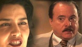 'Tempo de Amar': José Augusto descobre mentiras de Delfina. 'Tu me roubaste!'