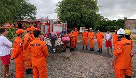 Enchente: Corpo de Bombeiros envia 33 homens para Santana do Ipanema