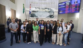 Estudantes de Direito participam de imersão na Assembleia Legislativa guiados pela deputada Gabi Gonçalves