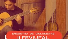 Alunos da licenciatura em Música da Ufal realizam 2ª edição do Festival de Violão na Escola Técnica de Artes