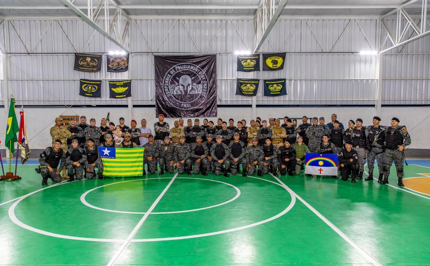 PM forma terceira turma do Curso de Controle de Distúrbios Civis
