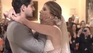 Rebeca Abravanel divulga vídeo do casamento secreto com Alexandre Pato