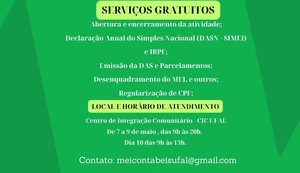 Receita Federal e Ufal ofertam serviços para microempreendedores individuais e pessoas físicas em Maceió