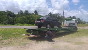 BPRv apreende veículo de condutor que fazia transporte irregular de passageiros