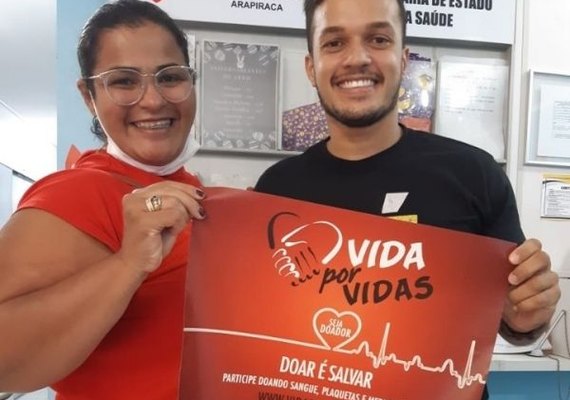 Hemoal recebe doações de sangue de membros do Exército, igrejas evangélicas e Ceaf