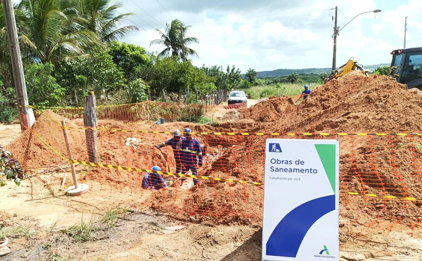 Porto Real do Colégio recebe R$ 15 milhões em obras de esgotamento sanitário