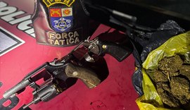 Na última semana do mês, PM apreende 25 armas de fogo e mais de 3 kg de drogas