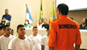 Com 50 alunos, projeto Bombeiros Mirins é lançado no Pilar