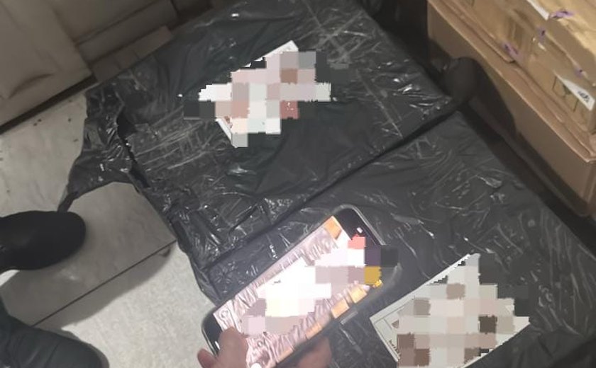 Polícia Civil apreende maconha e pasta base de cocaína em armazém de transportadora paulista localizado em Maceió