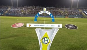 Ceará vence primeira no Brasileirão diante do Sport