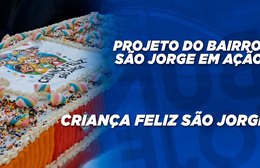 Projeto de ação social no bairro São Jorge