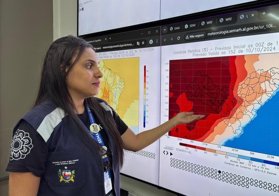 Semarh prevê tempo estável e possibilidade de chuvas leves em Alagoas