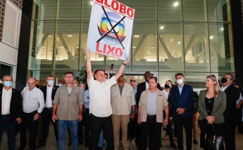 Bolsonaro praticamente duplica publicidade na Globo em ano eleitoral