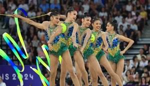 Alagoana lidera o Brasil no Mundial de Ginástica