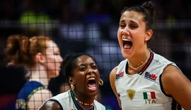 Brasil perde para a Itália pela Liga das Nações de vôlei feminino