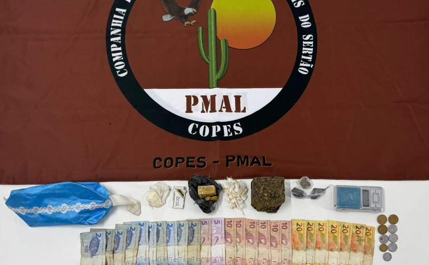 PM apreende 29 armas de fogo e 11 kg de drogas na última semana de maio