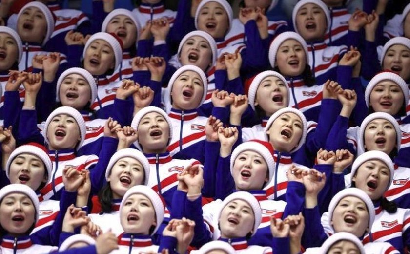 Atletas norte-coreanos saem sem medalha, mas empolgam torcida da Olimpíada de Inverno