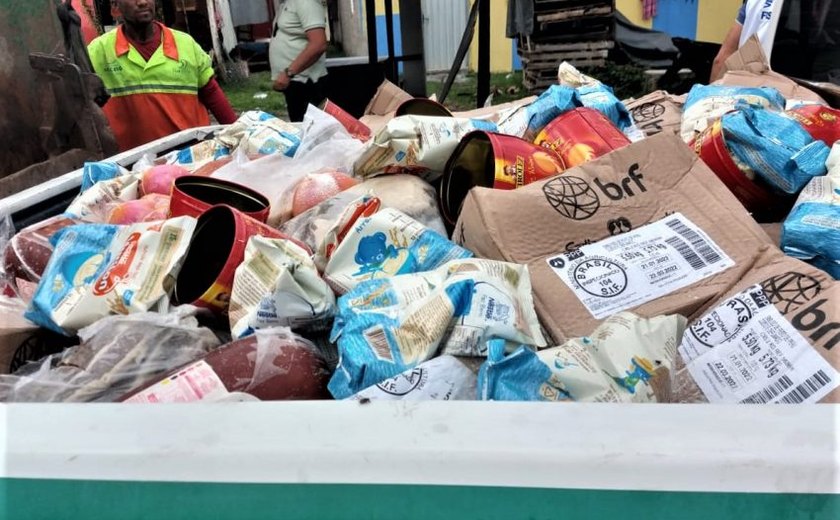 Vigilância Sanitária apreende 1.500 kg de alimentos impróprios para consumo
