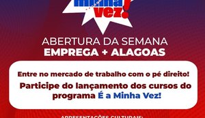Projeto 'É a Minha Vez' inicia semana de qualificação profissional no Jacintinho