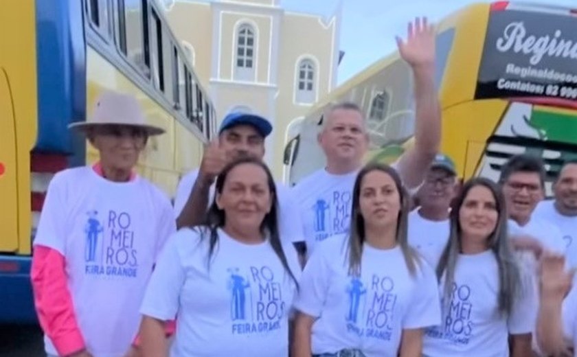 Romeiros do Agreste vão a Juazeiro pedir bênçãos a Padre Cícero