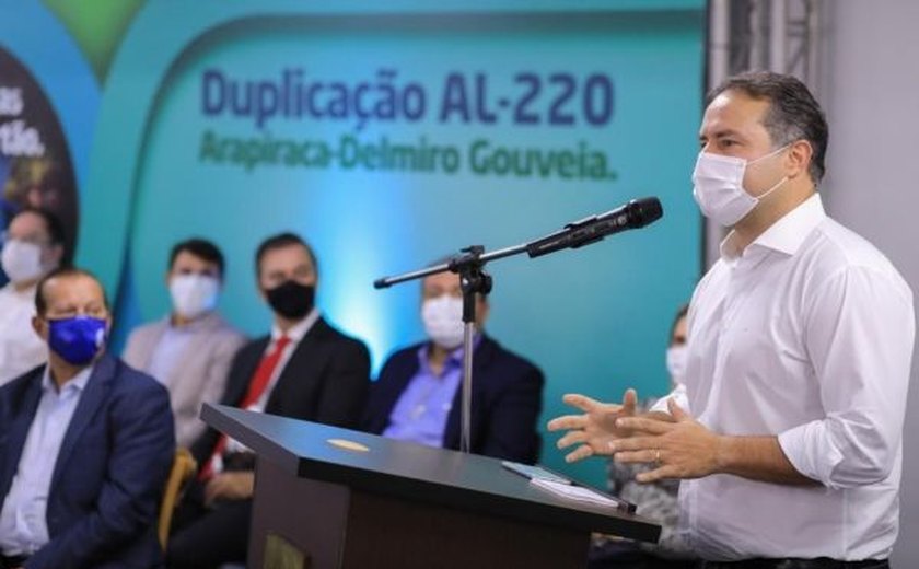 Governo de Alagoas vai investir R$ 1 bilhão na duplicação de rodovias até o final de 2022