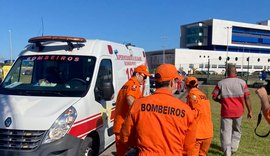 Colisão entre moto e bicicleta deixa um homem ferido na Avenida Menino Marcelo