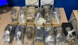 Drogas são apreendidas em casa na Garça Torta