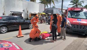 Acidente envolvendo duas motocicletas deixa feridos no Benedito Bentes