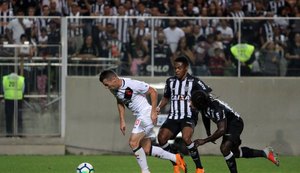 Vasco sofre, mas arranca empate do Galo em Belo Horizonte