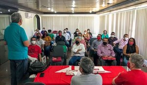Deputado Federal Paulão participa de Encontro de Vereadores e Secretários do PT/AL