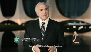 Temer fará pronunciamento em rede nacional de rádio e TV na véspera de Natal