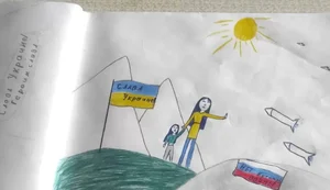 Pai de menina russa que fez desenho contra guerra é condenado a dois anos de prisão