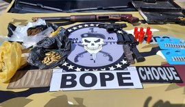 Bope prende chefe do tráfico no Bom Parto e apreende armas e drogas