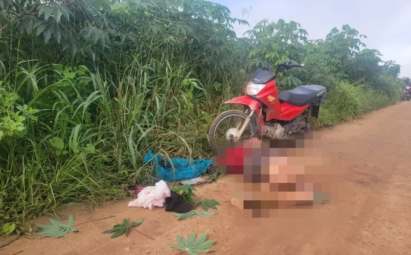 Corpo é encontrado algemado, com pés e mãos amarradas às margens de rodovia