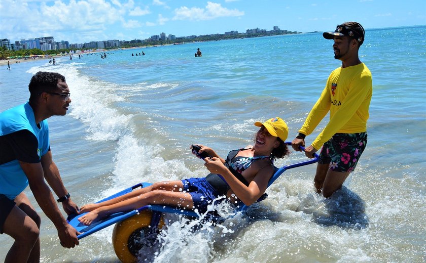 Semana PCD: Praia Acessível realiza edição especial nesta quarta (23)