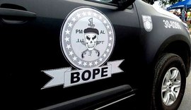 Policiais militares do Bope atendem denúncia de novo artefato explosivo achado na Multieventos