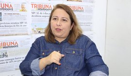 Samira de Castro, candidata na chapa única à presidência da Fenaj, faz visita à Tribuna