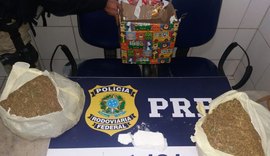 Passageira de Uber é presa pela PRF com drogas na BR-101