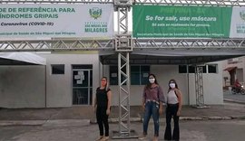 São Miguel dos Milagres inaugura Centro de Síndromes Gripais