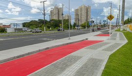 Avenida Menino Marcelo é ampliada e ganha novas faixas paralelas